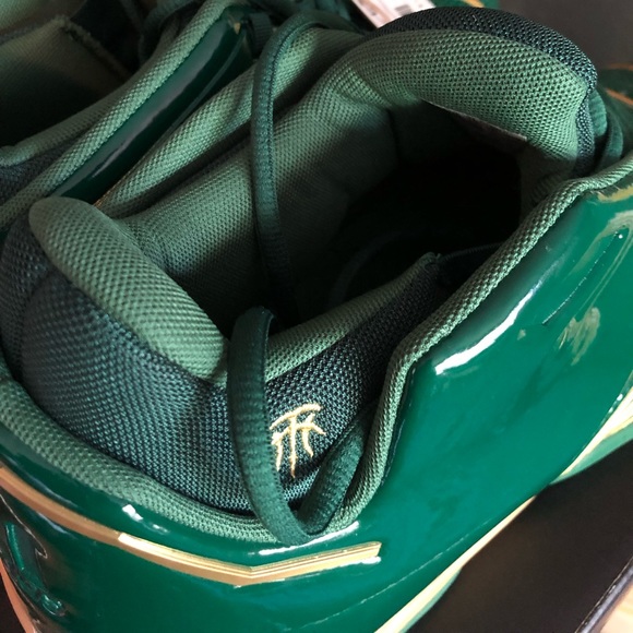 Adidas TMac 2 Restomod Legacy Green/Gold Metallic 10 1/2 - Picture 4 of 6